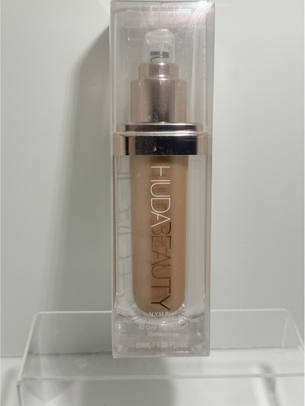 Huda Beauty LUNA N.Y.M.P.H. Not Your Mama’s Panty Hose All Over Highlighter NIB!